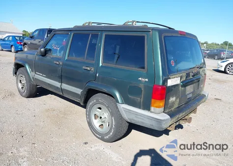 2000 Jeep Cherokee Sport из США, поврежденный, VIN 1J4FF48S9YL267146